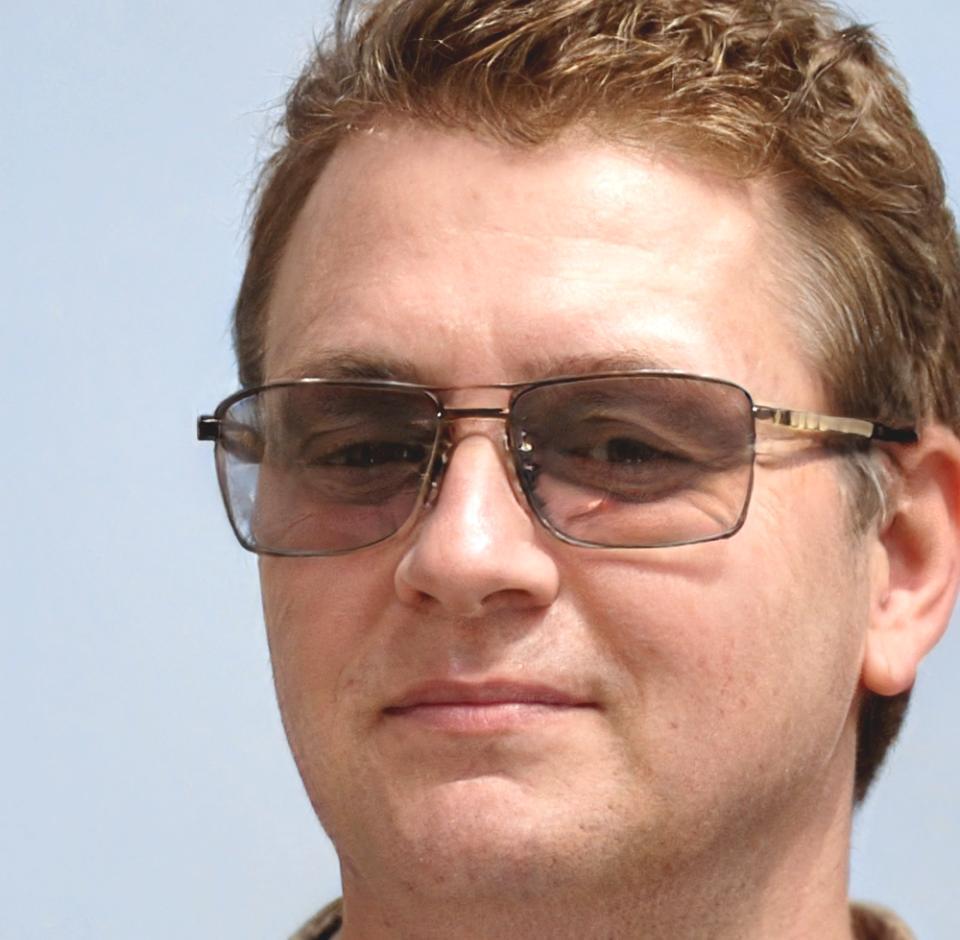 Ritratto Luca Grimaldi, responsabile tecnico ombreliqar